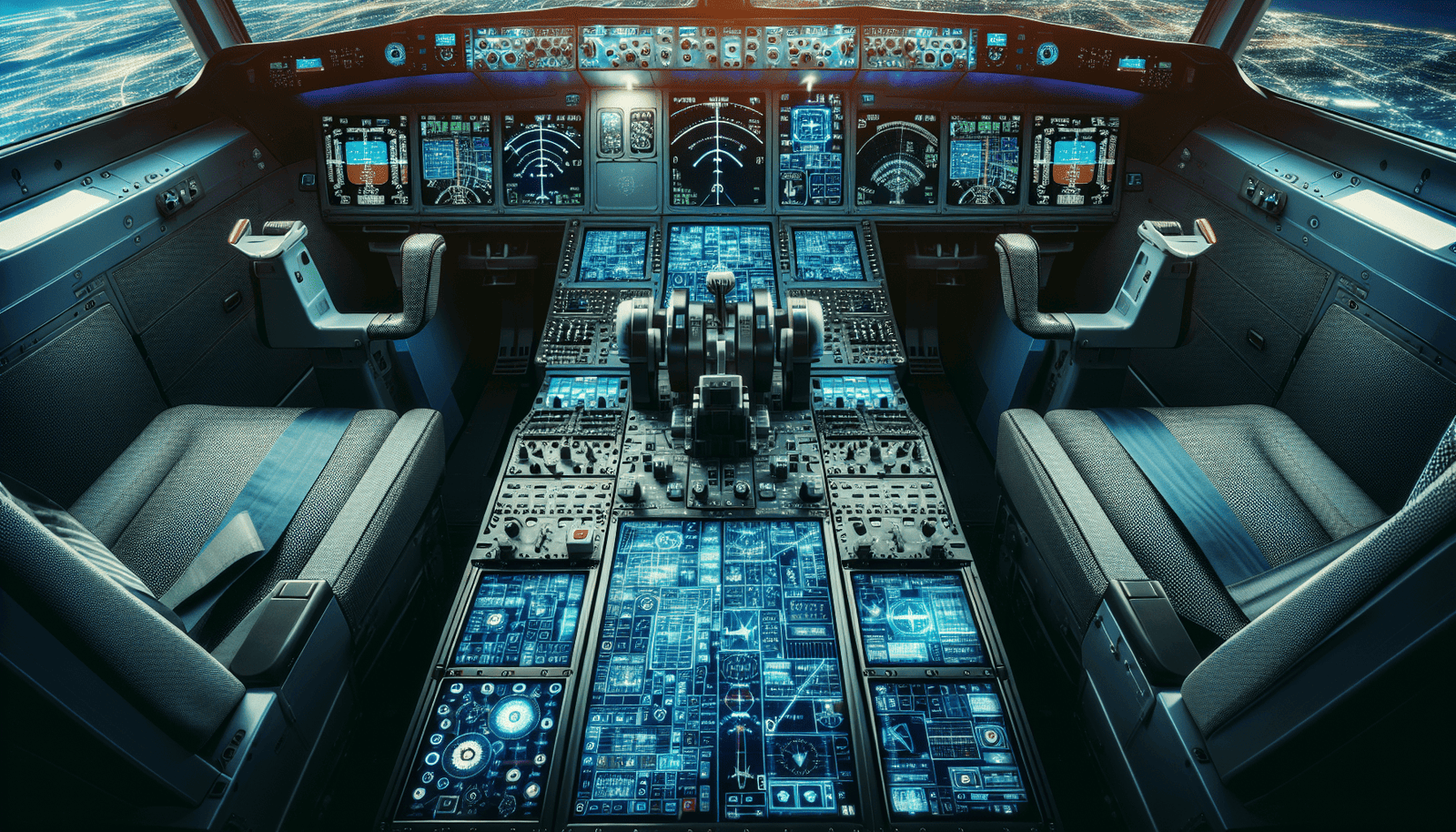 Advanced aircraft cockpit displays